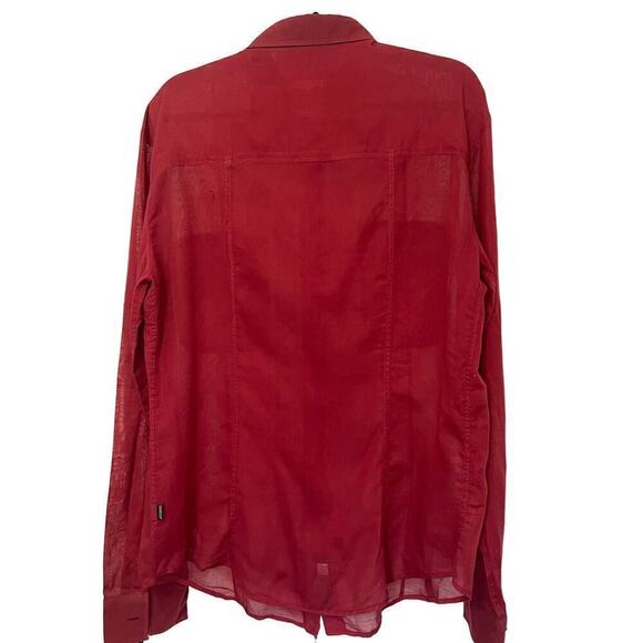 Vintage Just Cavalli Men's Casual Cotton Long Sleeves Shirt Size XL - Picture 2 of 10